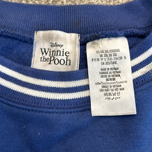 DISNEY Unisex Tigger Pullover Sweatshirt for Adults Winnie the Pooh Size 3XL - Picture 7 of 13